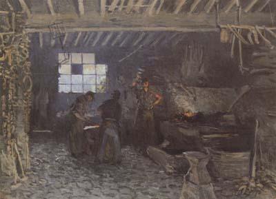 Alfred Sisley The Forge at Marly-le-Roi (san34) Spain oil painting art
